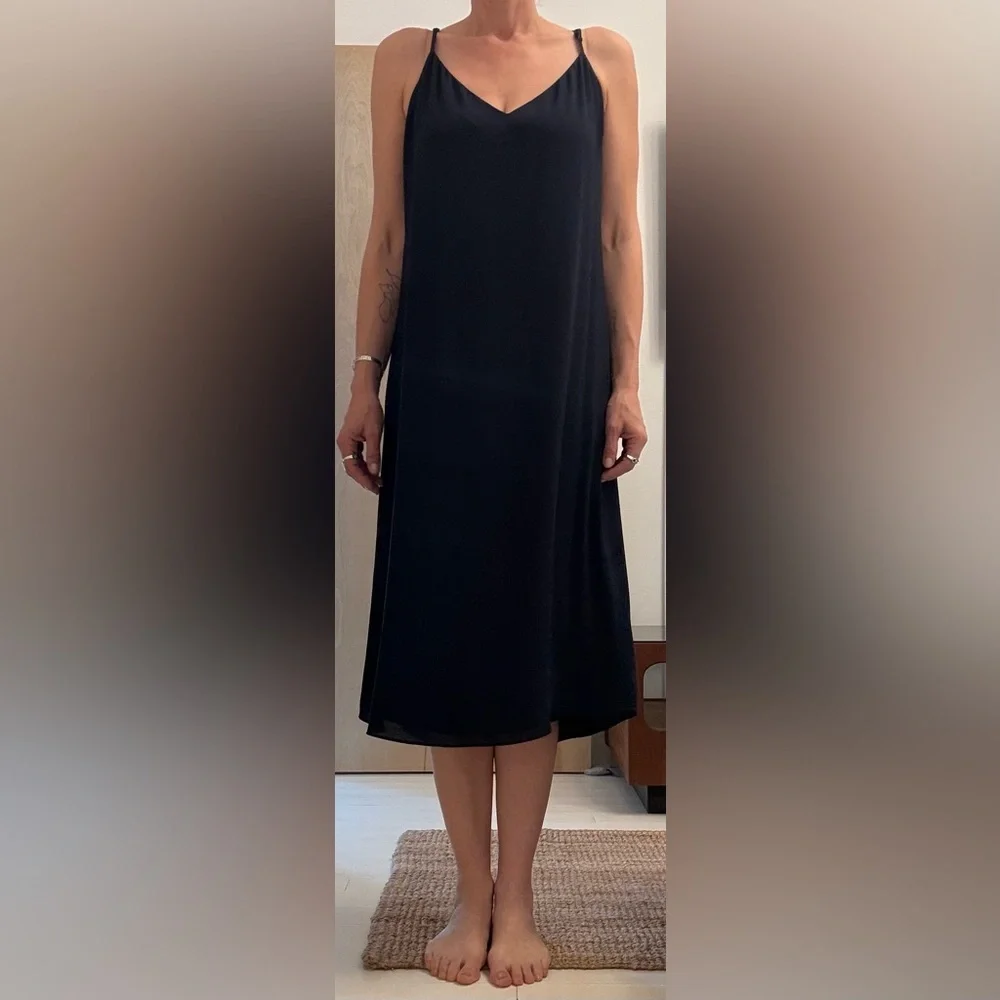 Babaton Templeton Slip Dress in Navy - Picture 12 of 14